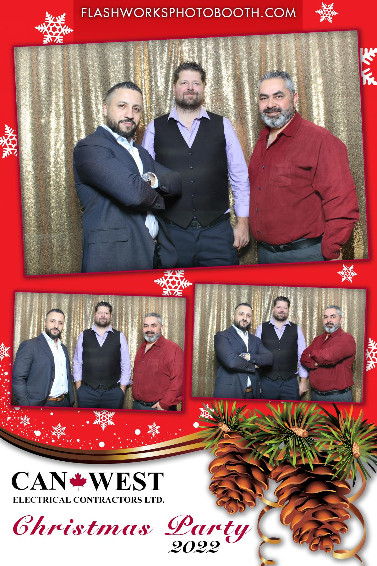 CanWest 2022 Christmas Party | View more photos from the event at gallery.flashworksphotobooth.com/u/FlashworksPhotoboothInc/CanWest-2022-Christmas-Party