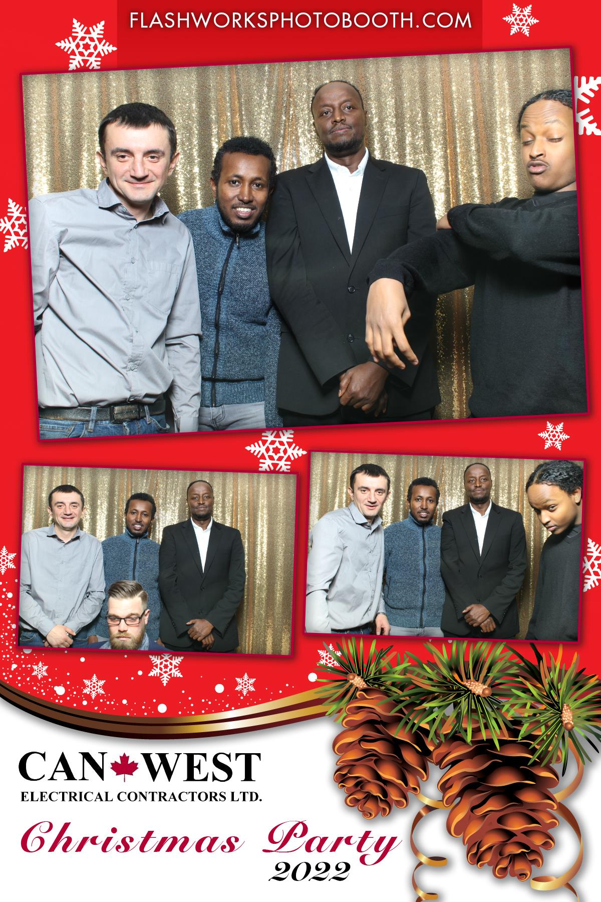 CanWest 2022 Christmas Party | View more photos from the event at gallery.flashworksphotobooth.com/u/FlashworksPhotoboothInc/CanWest-2022-Christmas-Party