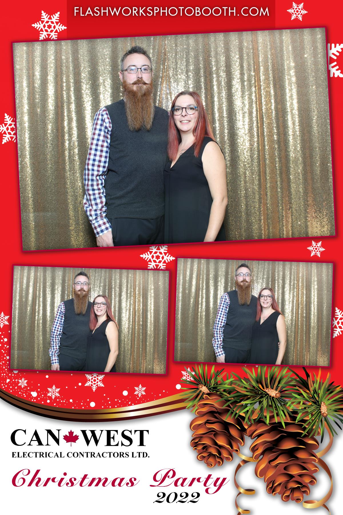 CanWest 2022 Christmas Party | View more photos from the event at gallery.flashworksphotobooth.com/u/FlashworksPhotoboothInc/CanWest-2022-Christmas-Party