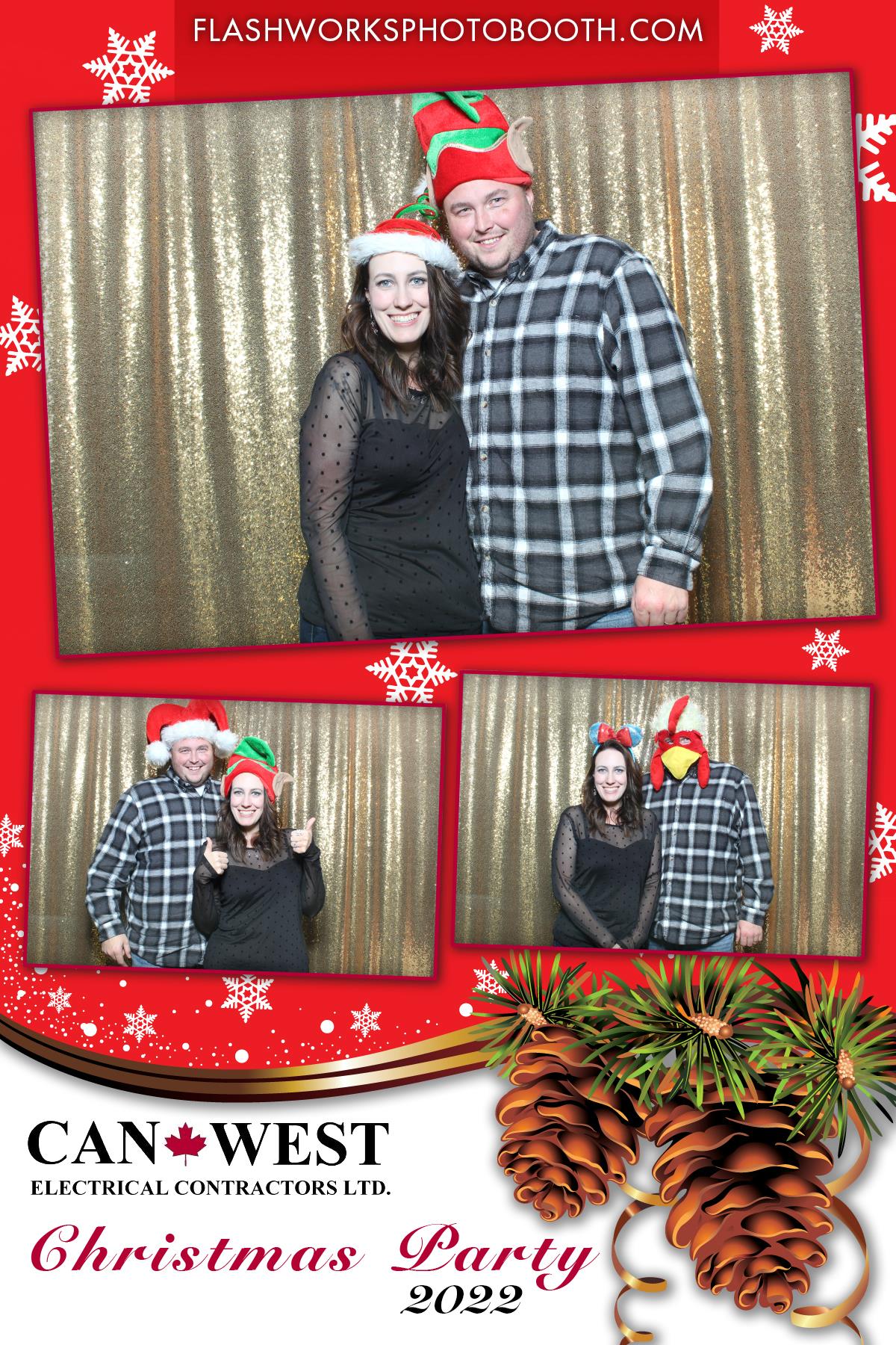 CanWest 2022 Christmas Party | View more photos from the event at gallery.flashworksphotobooth.com/u/FlashworksPhotoboothInc/CanWest-2022-Christmas-Party