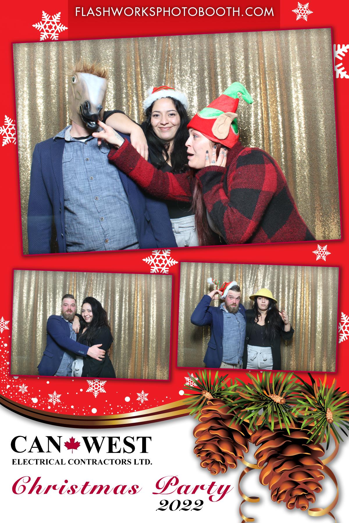 CanWest 2022 Christmas Party | View more photos from the event at gallery.flashworksphotobooth.com/u/FlashworksPhotoboothInc/CanWest-2022-Christmas-Party