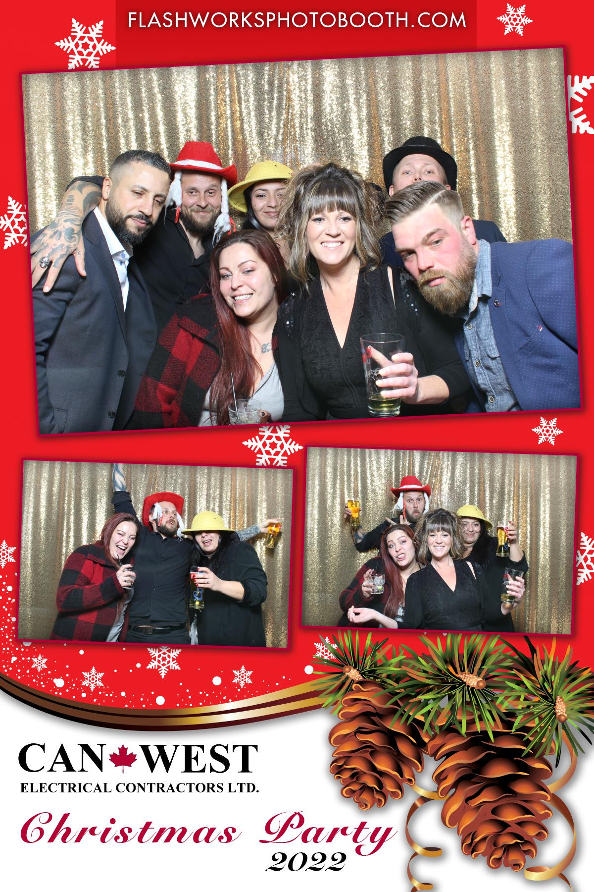 CanWest 2022 Christmas Party | View more photos from the event at gallery.flashworksphotobooth.com/u/FlashworksPhotoboothInc/CanWest-2022-Christmas-Party
