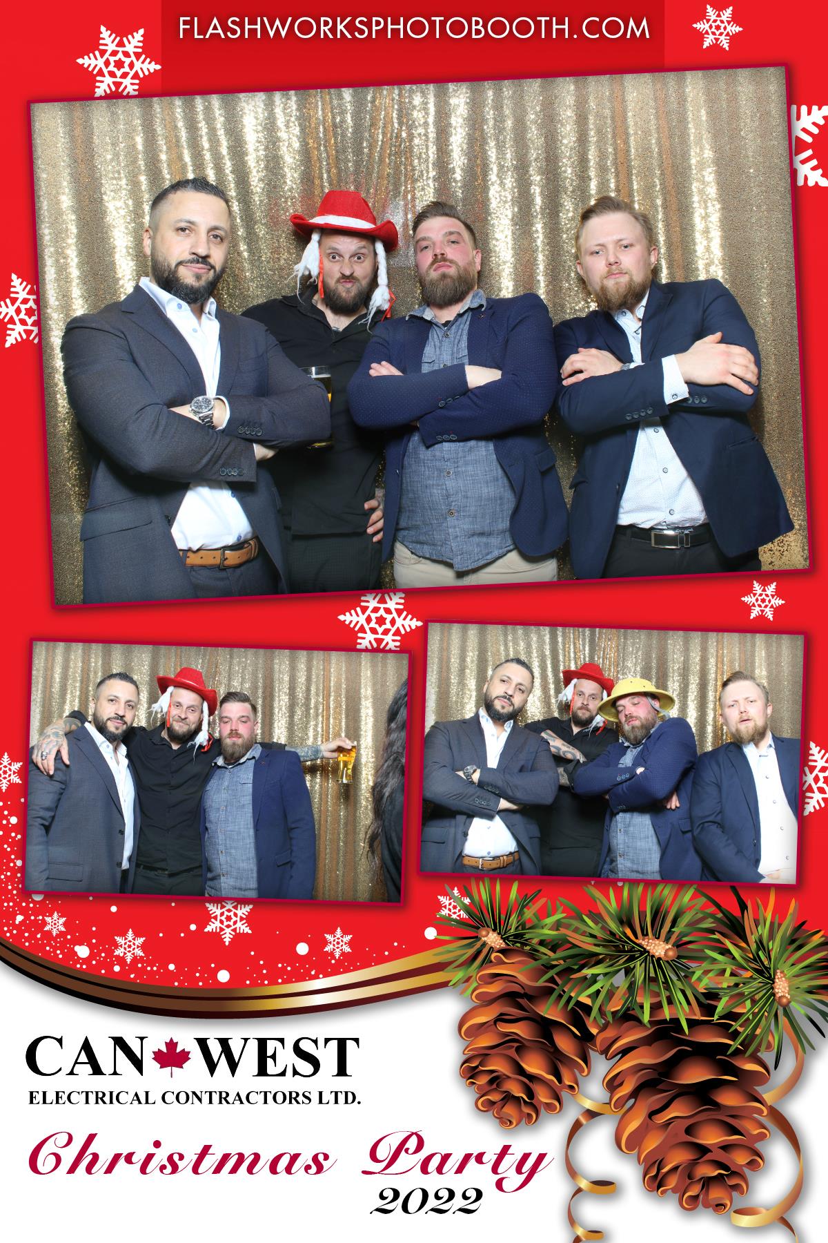 CanWest 2022 Christmas Party | View more photos from the event at gallery.flashworksphotobooth.com/u/FlashworksPhotoboothInc/CanWest-2022-Christmas-Party