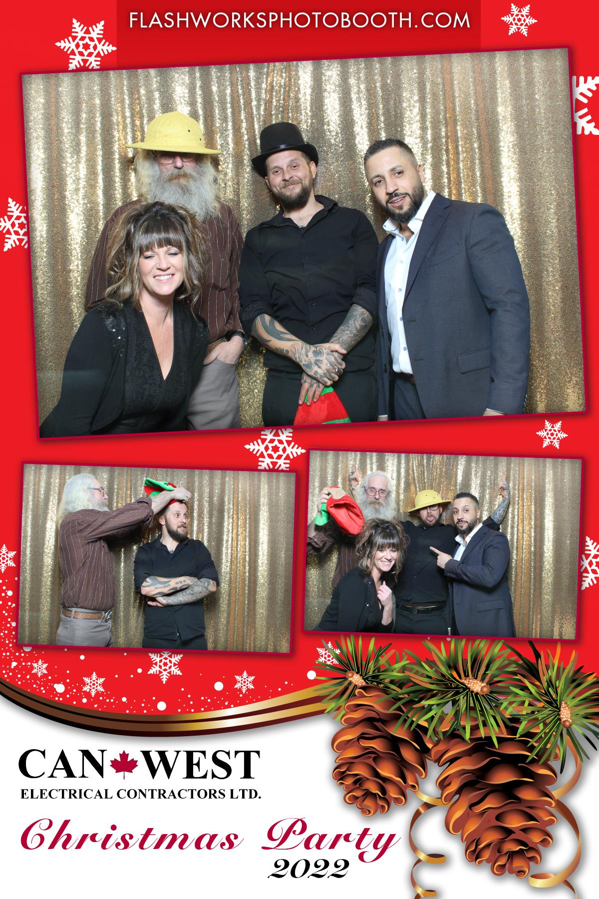 CanWest 2022 Christmas Party | View more photos from the event at gallery.flashworksphotobooth.com/u/FlashworksPhotoboothInc/CanWest-2022-Christmas-Party