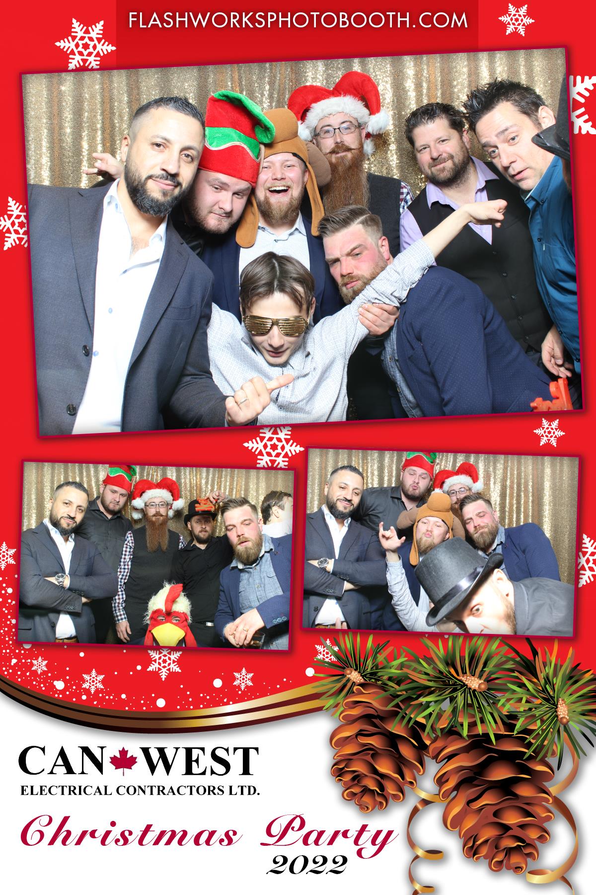 CanWest 2022 Christmas Party | View more photos from the event at gallery.flashworksphotobooth.com/u/FlashworksPhotoboothInc/CanWest-2022-Christmas-Party