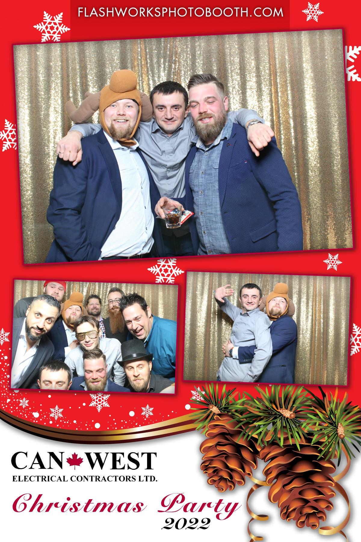 CanWest 2022 Christmas Party | View more photos from the event at gallery.flashworksphotobooth.com/u/FlashworksPhotoboothInc/CanWest-2022-Christmas-Party