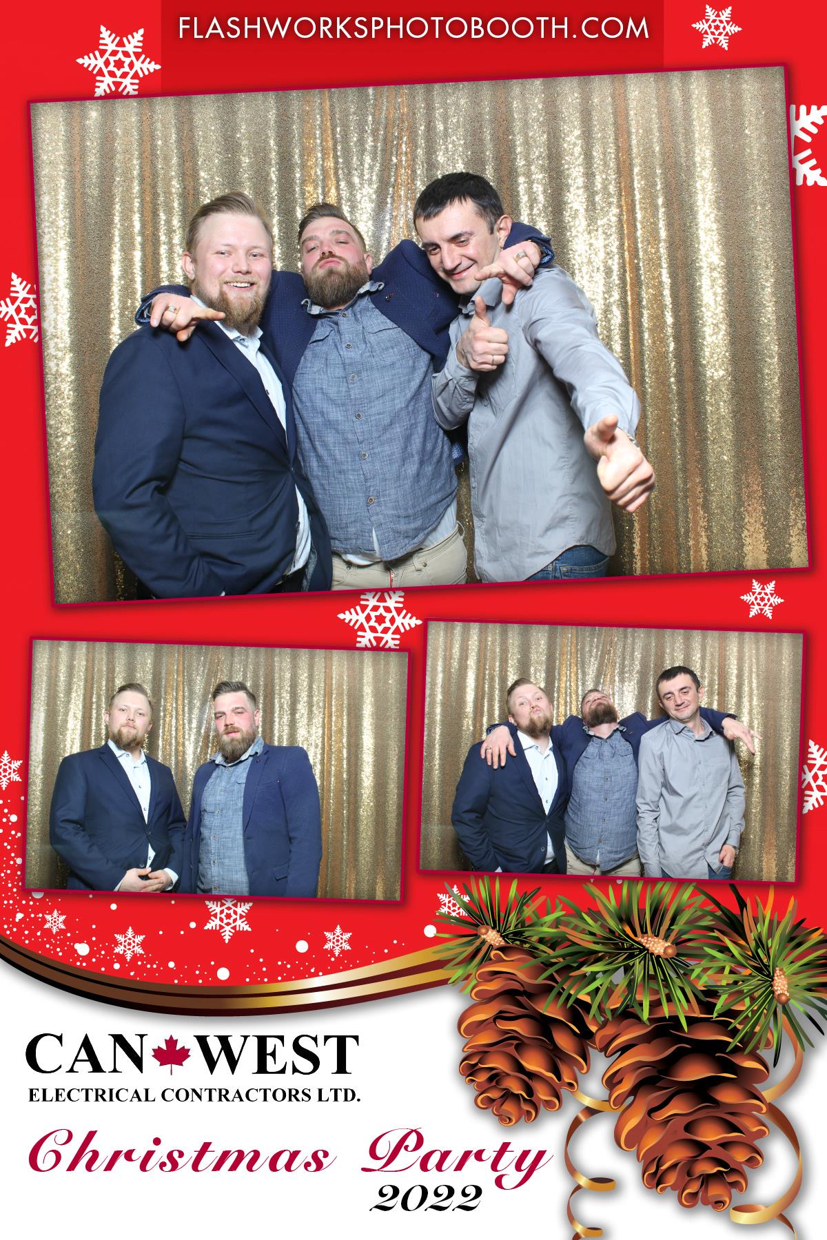 CanWest 2022 Christmas Party | View more photos from the event at gallery.flashworksphotobooth.com/u/FlashworksPhotoboothInc/CanWest-2022-Christmas-Party