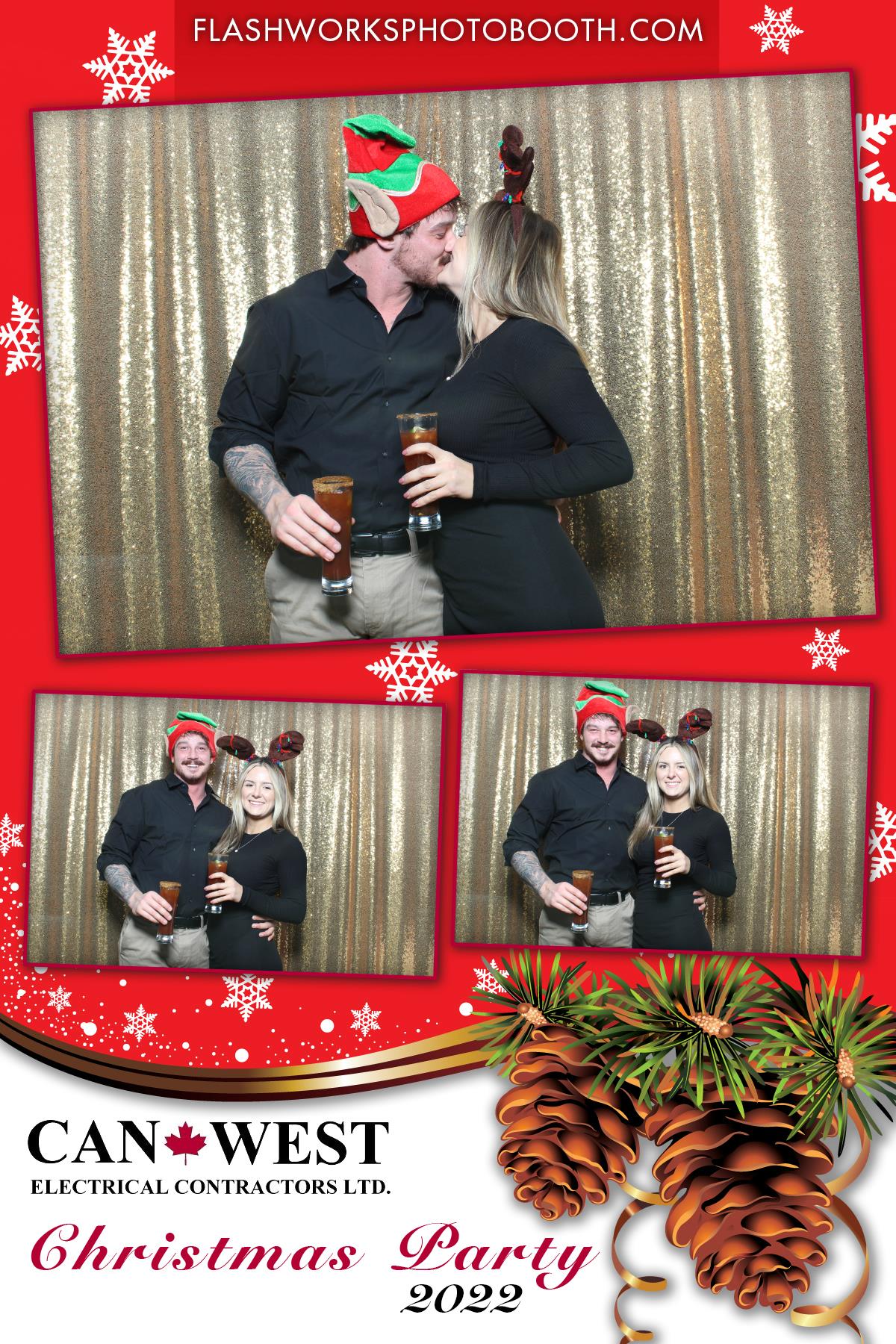 CanWest 2022 Christmas Party | View more photos from the event at gallery.flashworksphotobooth.com/u/FlashworksPhotoboothInc/CanWest-2022-Christmas-Party