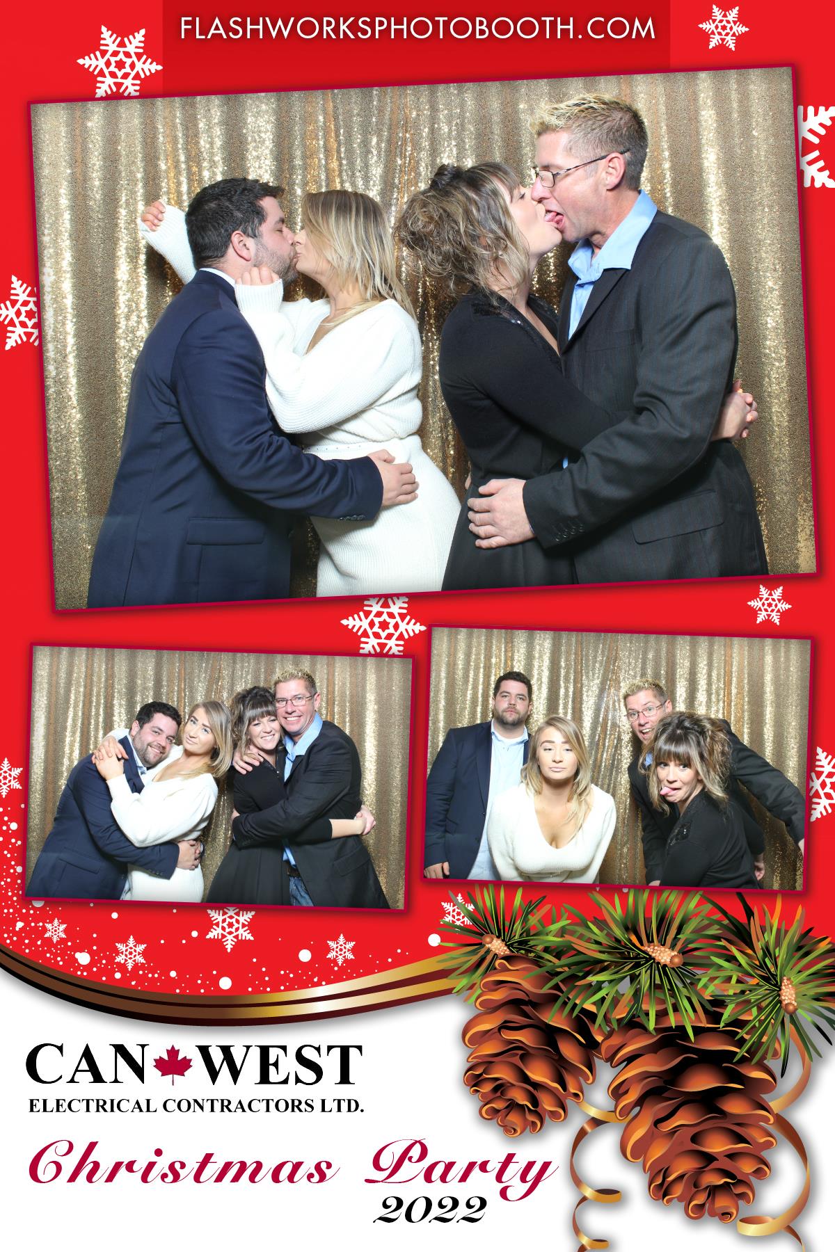 CanWest 2022 Christmas Party | View more photos from the event at gallery.flashworksphotobooth.com/u/FlashworksPhotoboothInc/CanWest-2022-Christmas-Party