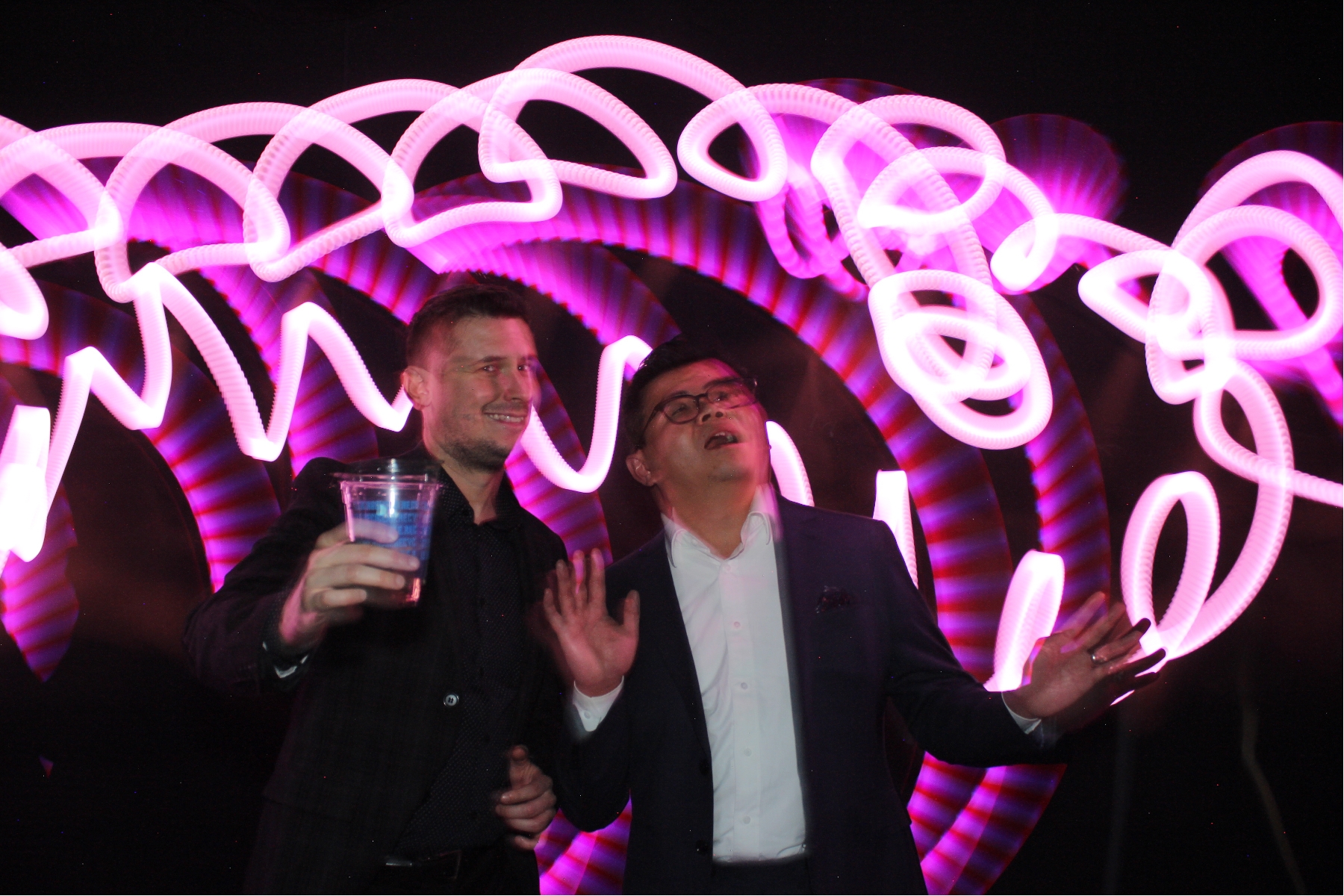 Cenovus Light Painting I | View more photos from the event at gallery.flashworksphotobooth.com/u/FlashworksPhotoboothInc/Cenovus-Light-Painting-I
