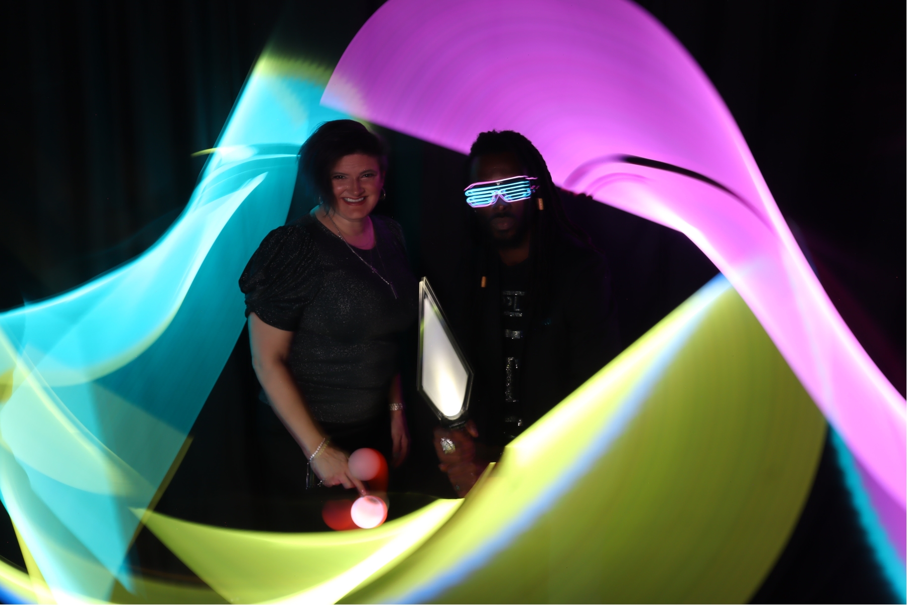 Cenovus Light Painting II | View more photos from the event at gallery.flashworksphotobooth.com/u/FlashworksPhotoboothInc/Cenovus-Light-Painting-II