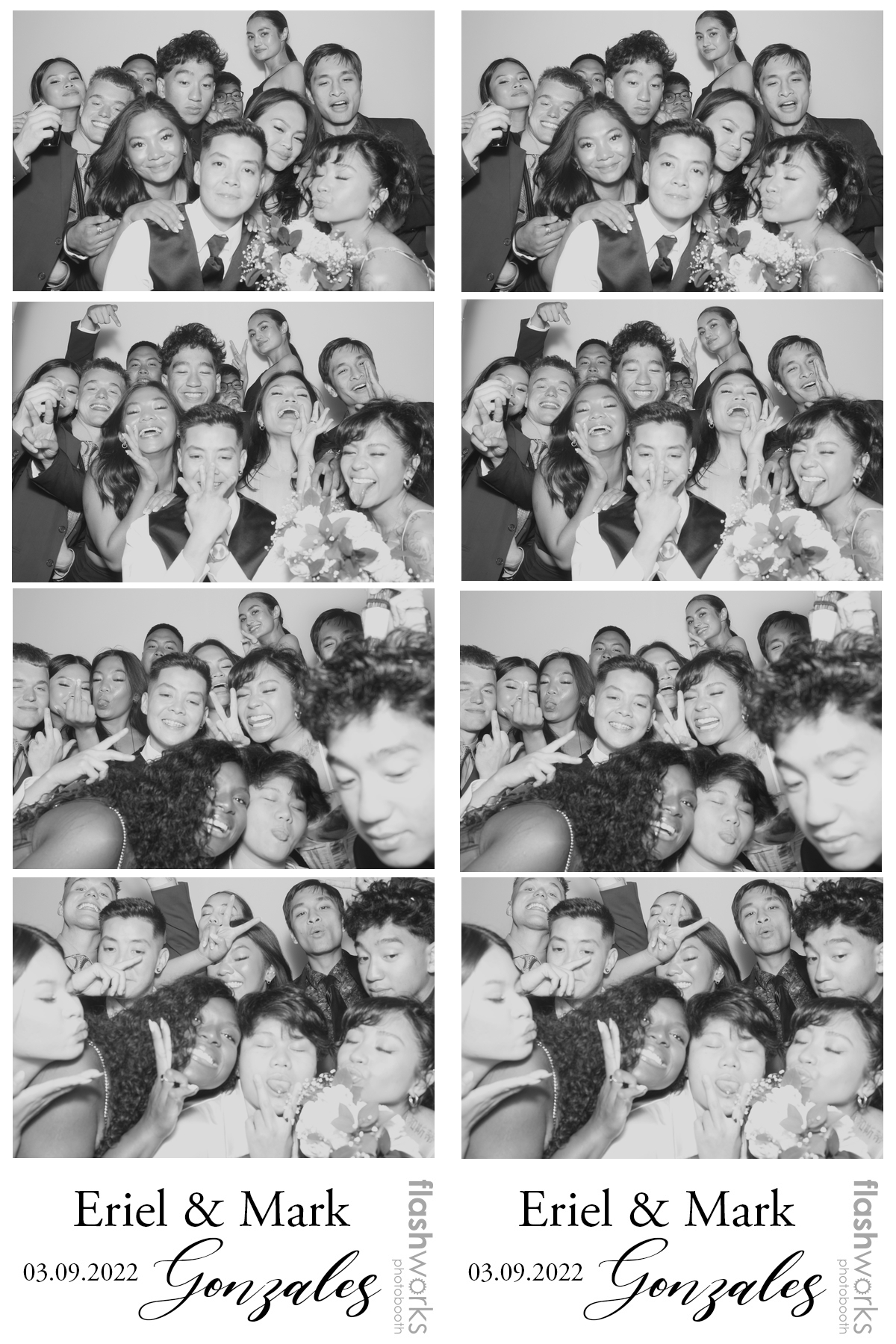 Eriel and Mark's Wedding | View more photos from the event at gallery.flashworksphotobooth.com/u/FlashworksPhotoboothInc/Eriel-and-Marks-Wedding