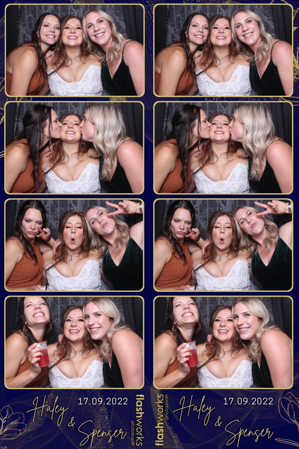 Haley and Spencer's Wedding | View more photos from the event at gallery.flashworksphotobooth.com/u/FlashworksPhotoboothInc/Haley-and-Spencers-Wedding