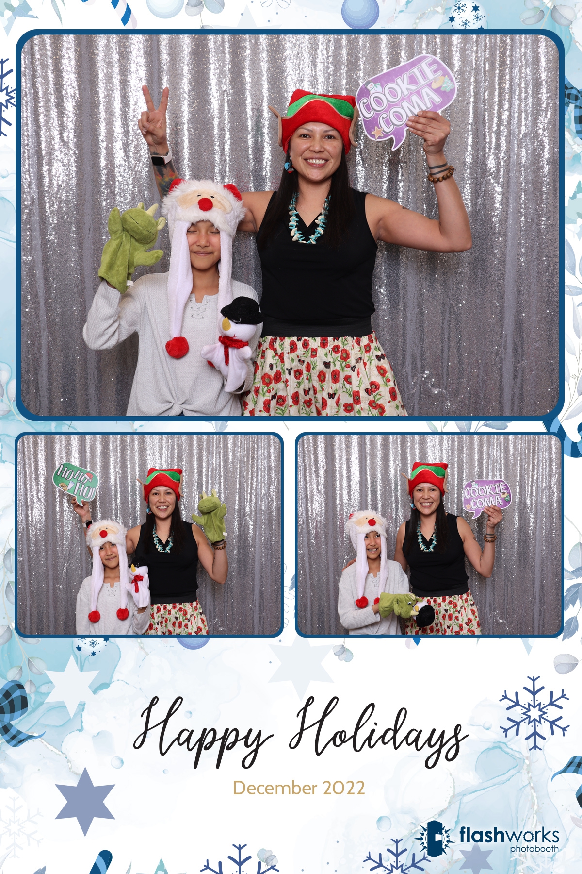 Holiday Family Dinner | View more photos from the event at gallery.flashworksphotobooth.com/u/FlashworksPhotoboothInc/Holiday-Family-Dinner