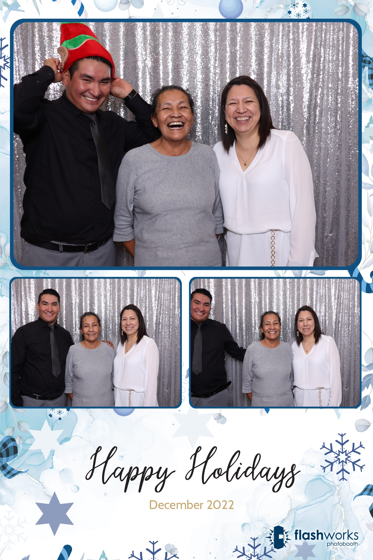 Holiday Family Dinner | View more photos from the event at gallery.flashworksphotobooth.com/u/FlashworksPhotoboothInc/Holiday-Family-Dinner