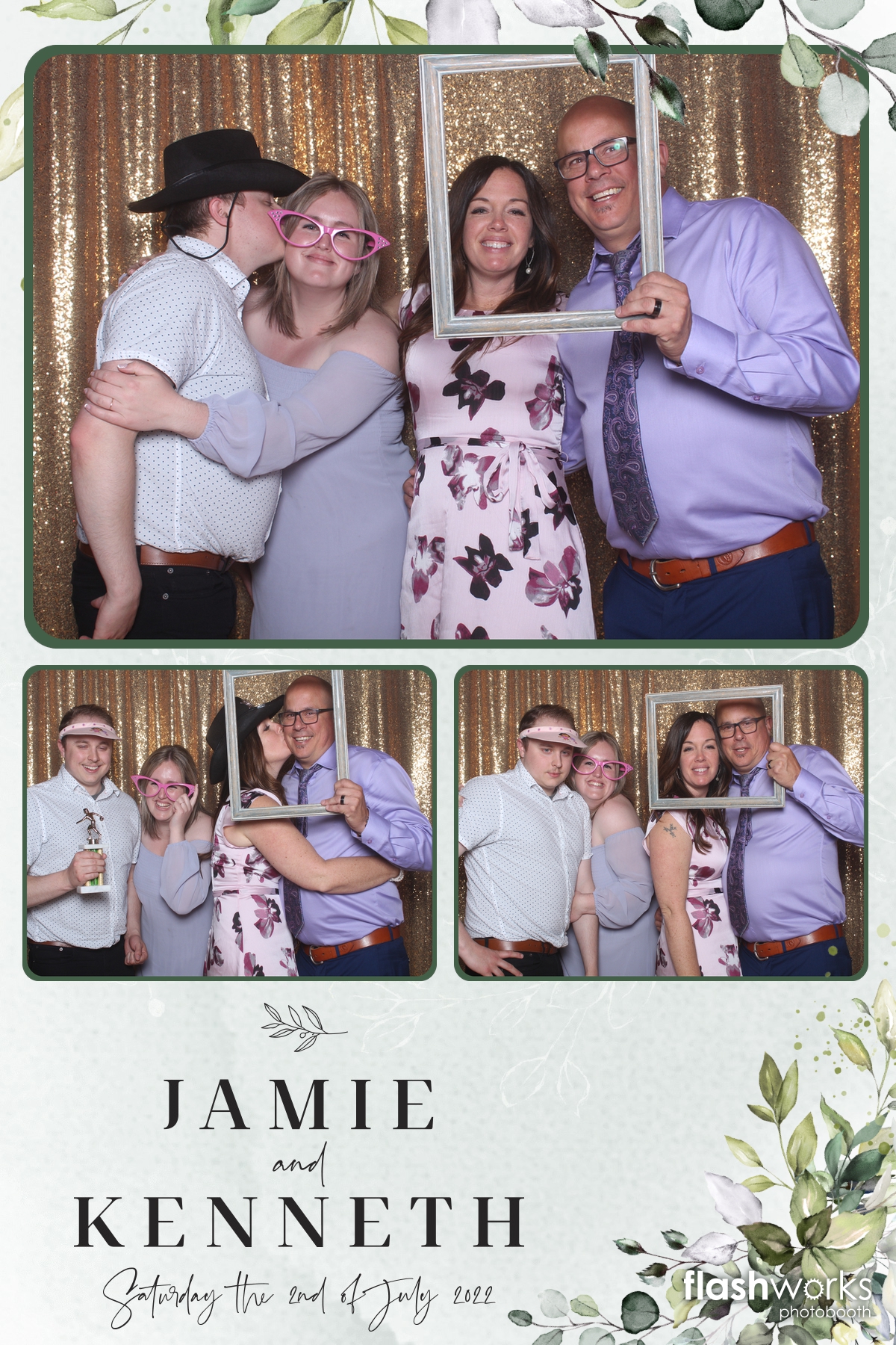 Jamie and Kenny's Wedding | View more photos from the event at gallery.flashworksphotobooth.com/u/FlashworksPhotoboothInc/Jamie-and-Kennys-Wedding