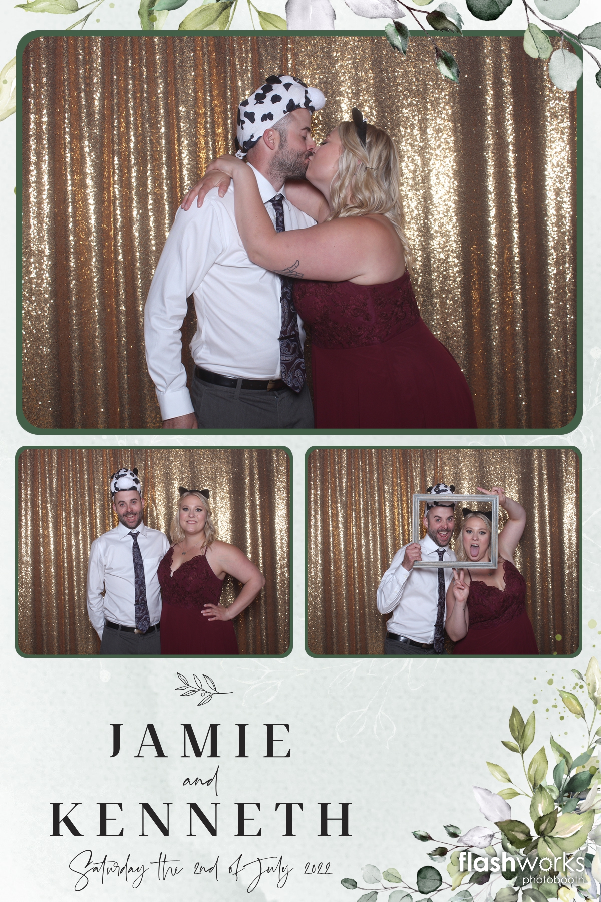 Jamie and Kenny's Wedding | View more photos from the event at gallery.flashworksphotobooth.com/u/FlashworksPhotoboothInc/Jamie-and-Kennys-Wedding