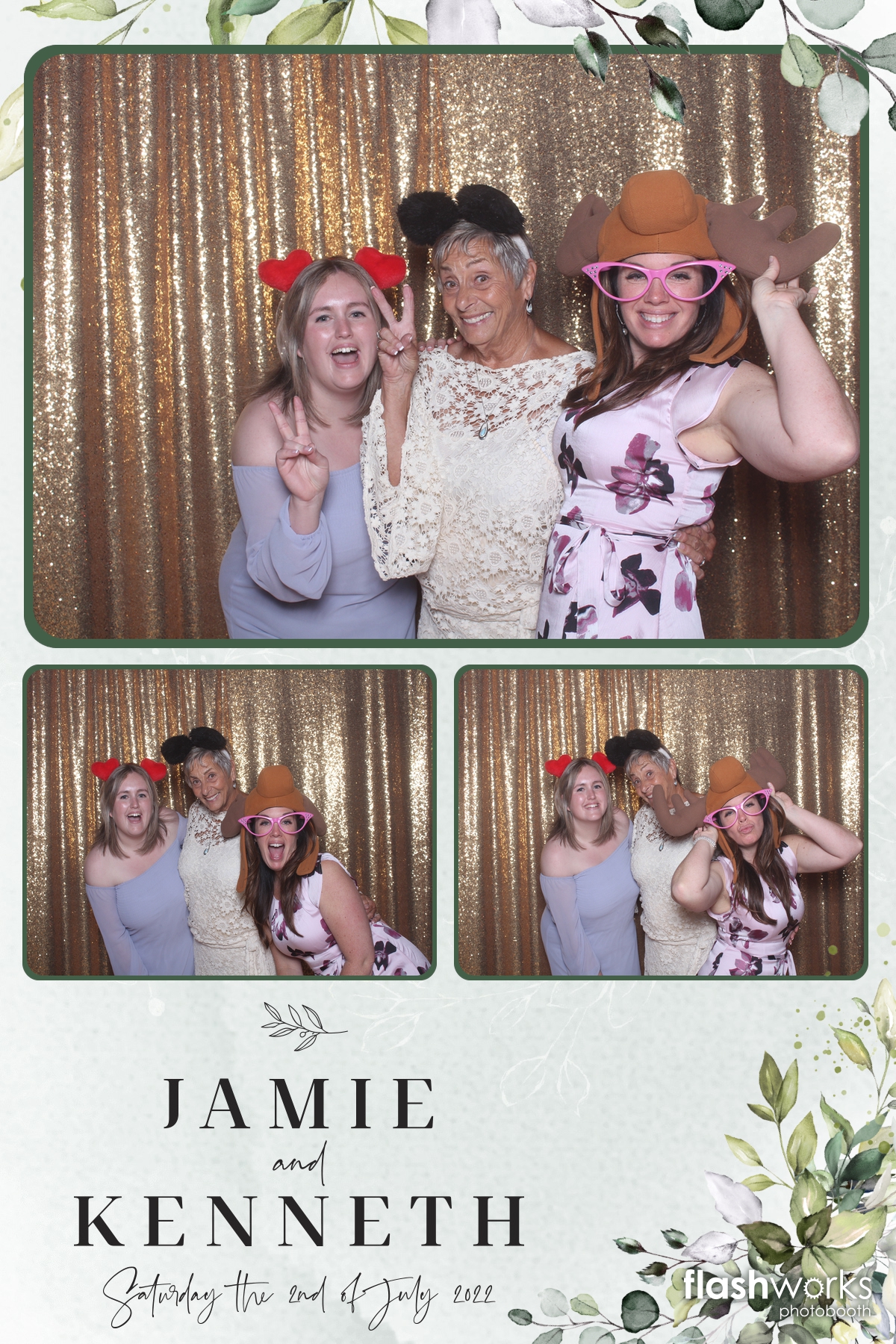 Jamie and Kenny's Wedding | View more photos from the event at gallery.flashworksphotobooth.com/u/FlashworksPhotoboothInc/Jamie-and-Kennys-Wedding