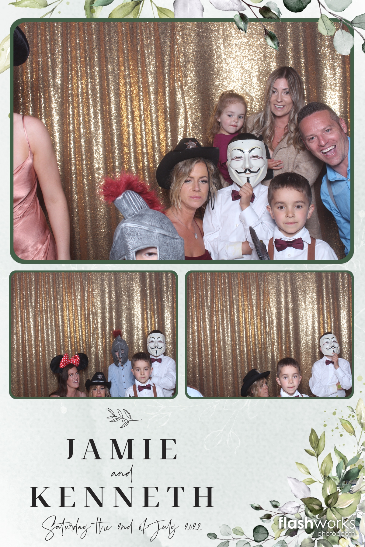 Jamie and Kenny's Wedding | View more photos from the event at gallery.flashworksphotobooth.com/u/FlashworksPhotoboothInc/Jamie-and-Kennys-Wedding