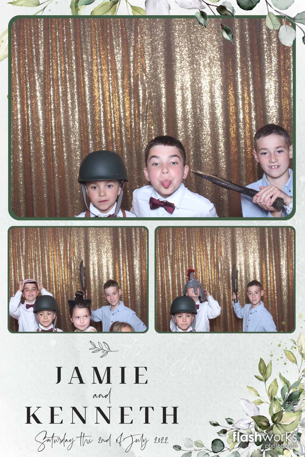 Jamie and Kenny's Wedding | View more photos from the event at gallery.flashworksphotobooth.com/u/FlashworksPhotoboothInc/Jamie-and-Kennys-Wedding