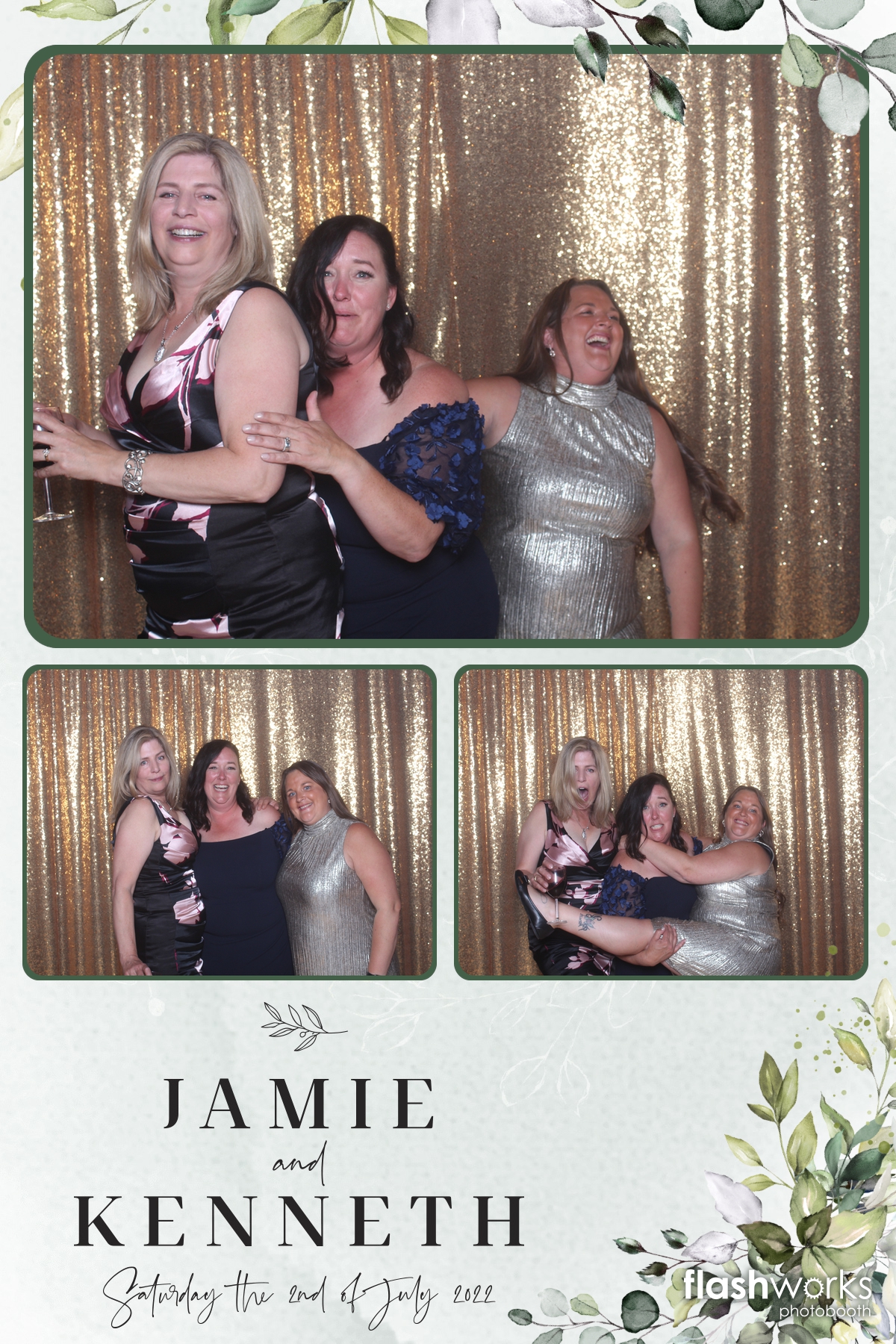 Jamie and Kenny's Wedding | View more photos from the event at gallery.flashworksphotobooth.com/u/FlashworksPhotoboothInc/Jamie-and-Kennys-Wedding