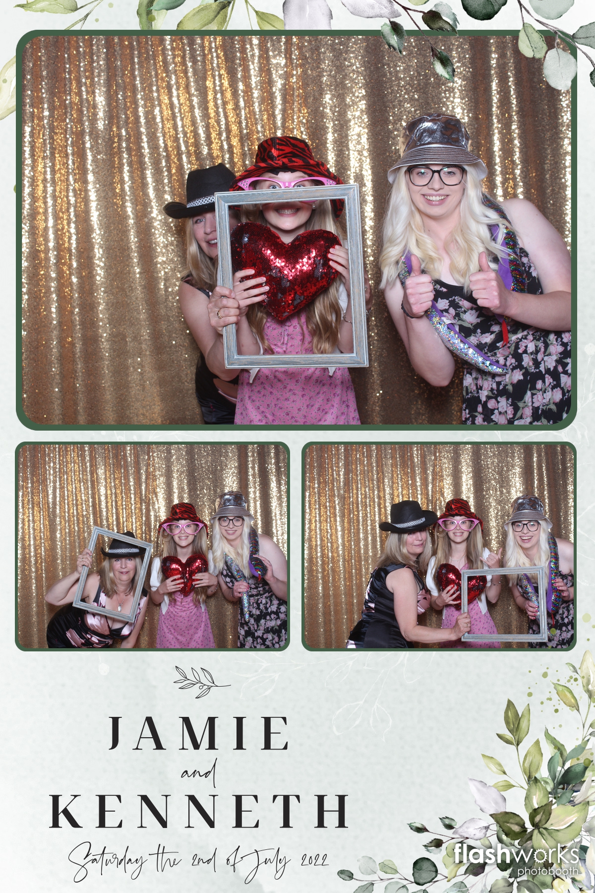 Jamie and Kenny's Wedding | View more photos from the event at gallery.flashworksphotobooth.com/u/FlashworksPhotoboothInc/Jamie-and-Kennys-Wedding