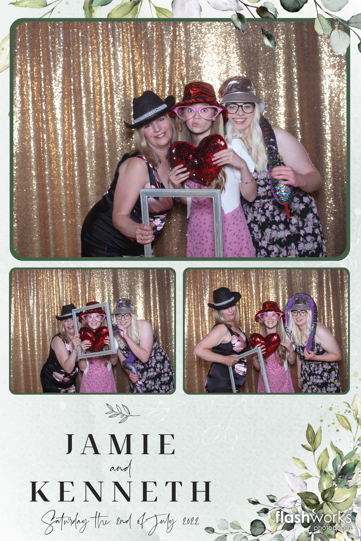 Jamie and Kenny's Wedding | View more photos from the event at gallery.flashworksphotobooth.com/u/FlashworksPhotoboothInc/Jamie-and-Kennys-Wedding