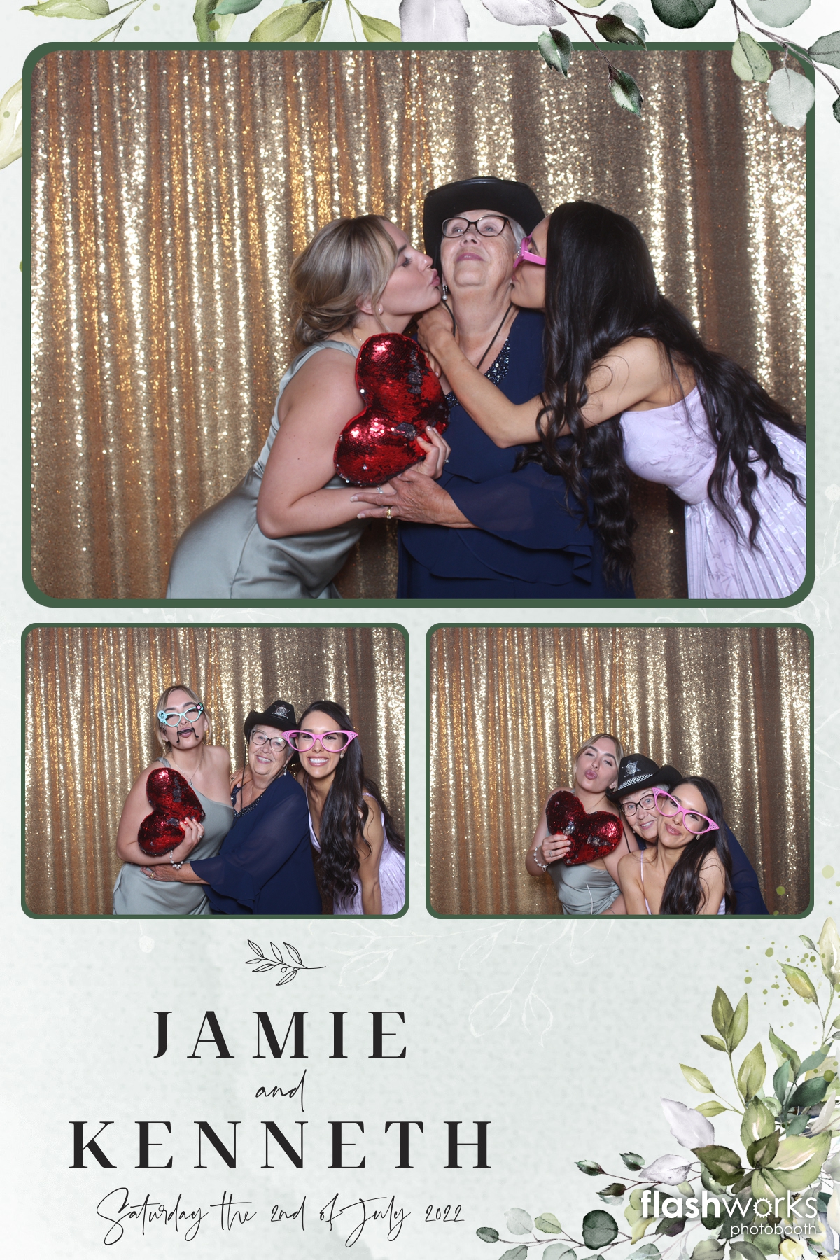 Jamie and Kenny's Wedding | View more photos from the event at gallery.flashworksphotobooth.com/u/FlashworksPhotoboothInc/Jamie-and-Kennys-Wedding