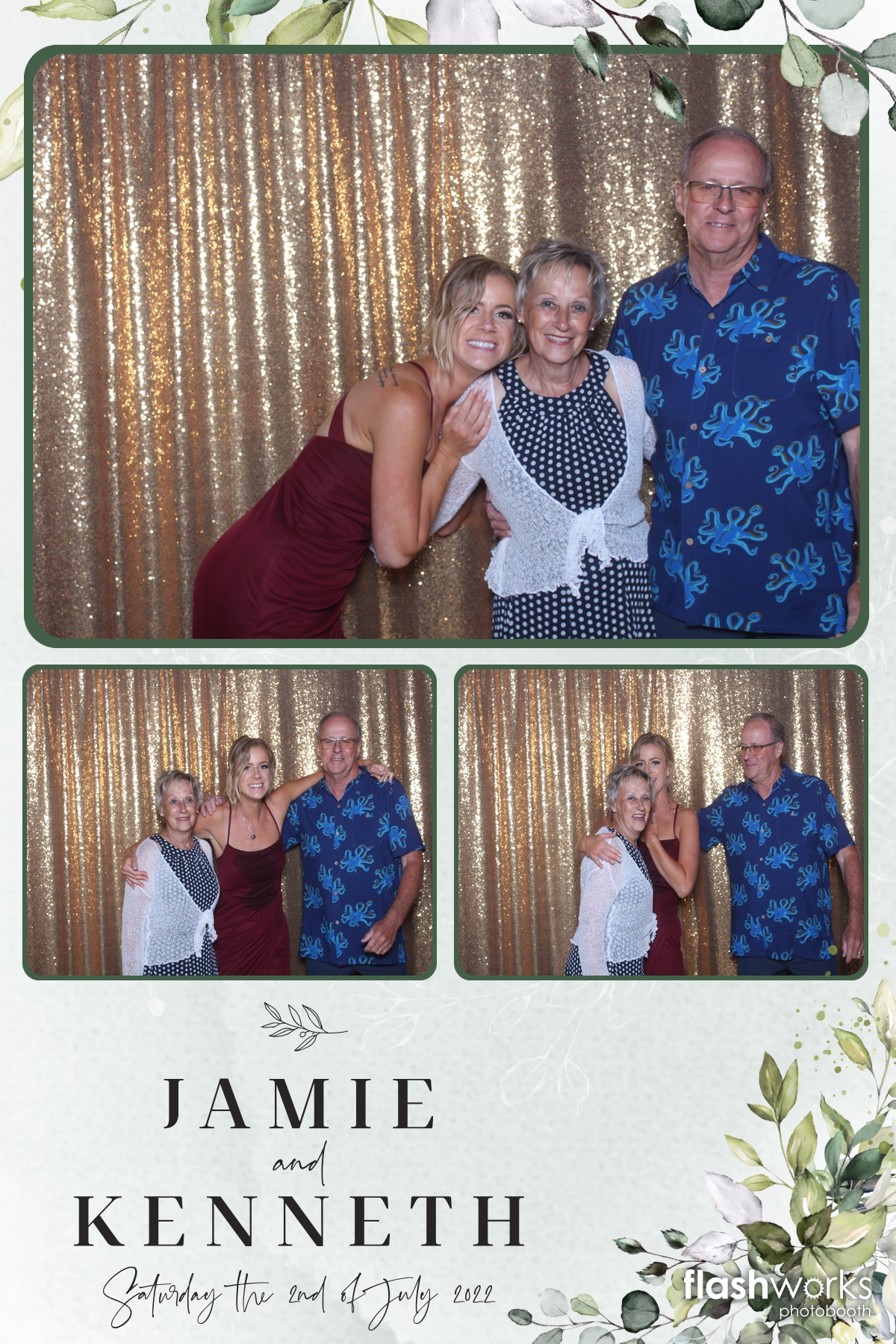 Jamie and Kenny's Wedding | View more photos from the event at gallery.flashworksphotobooth.com/u/FlashworksPhotoboothInc/Jamie-and-Kennys-Wedding