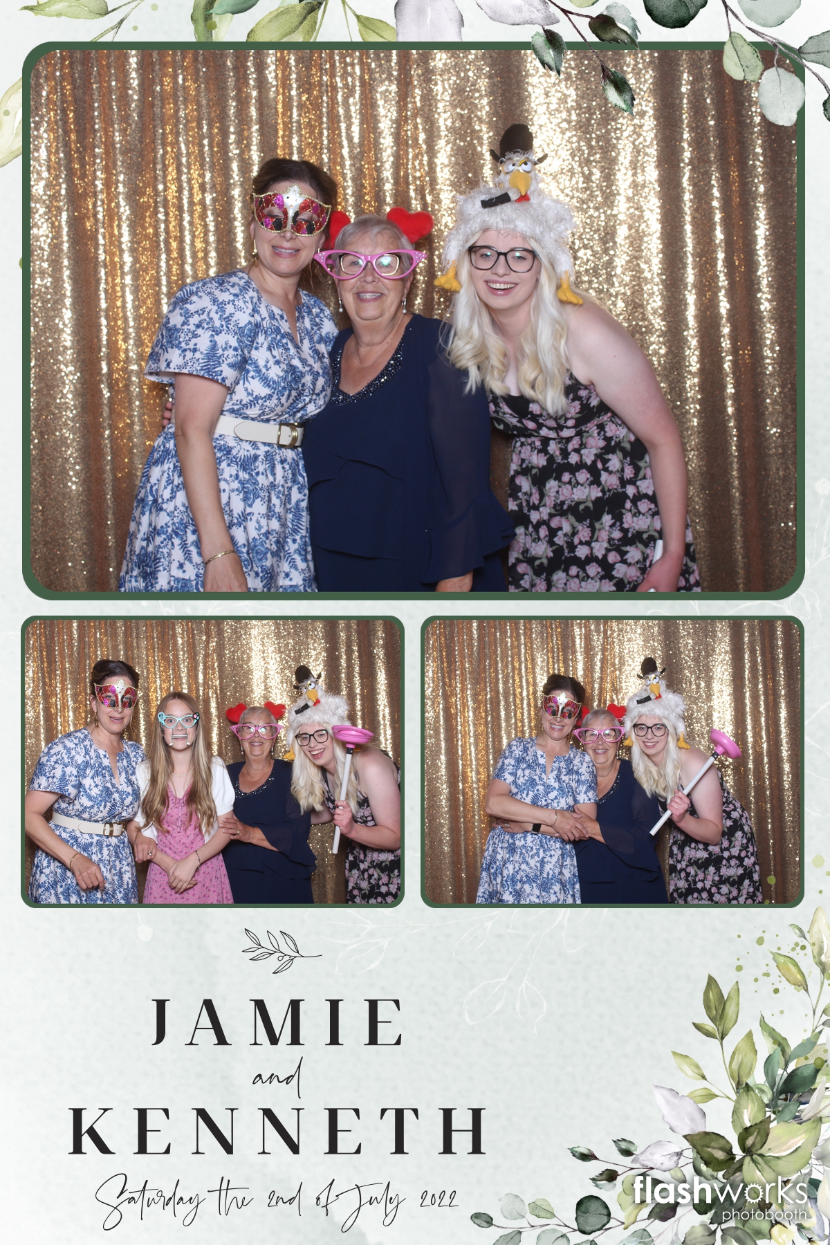 Jamie and Kenny's Wedding | View more photos from the event at gallery.flashworksphotobooth.com/u/FlashworksPhotoboothInc/Jamie-and-Kennys-Wedding