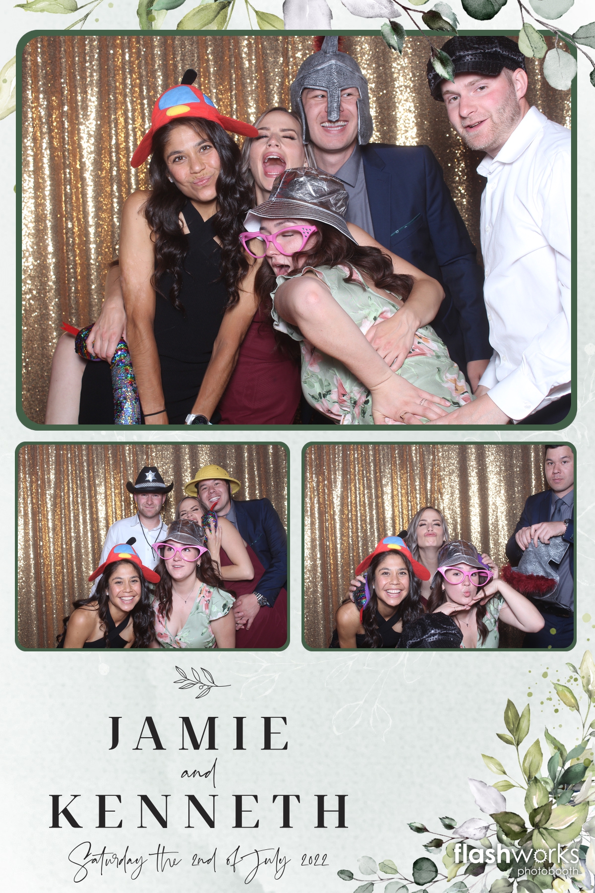 Jamie and Kenny's Wedding | View more photos from the event at gallery.flashworksphotobooth.com/u/FlashworksPhotoboothInc/Jamie-and-Kennys-Wedding
