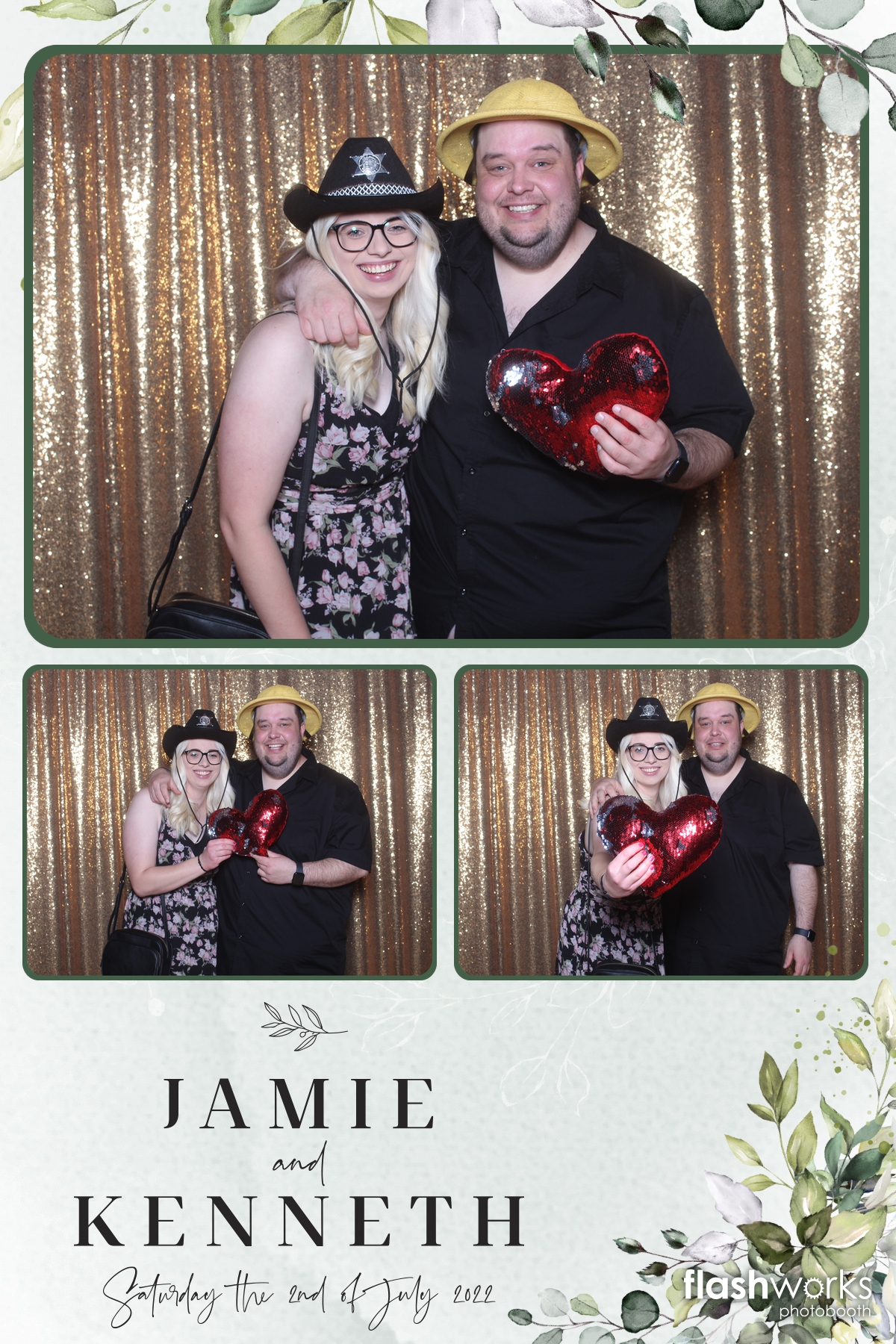 Jamie and Kenny's Wedding | View more photos from the event at gallery.flashworksphotobooth.com/u/FlashworksPhotoboothInc/Jamie-and-Kennys-Wedding