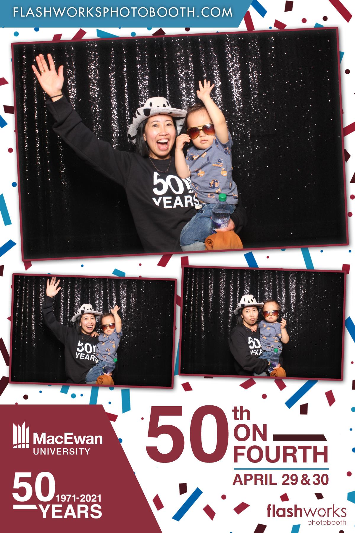 MacEwan 50th Anniversary - Studio 71 - April 29 | View more photos from the event at gallery.flashworksphotobooth.com/u/FlashworksPhotoboothInc/MacEwan-50th-Anniversary-Studio-71-April-29