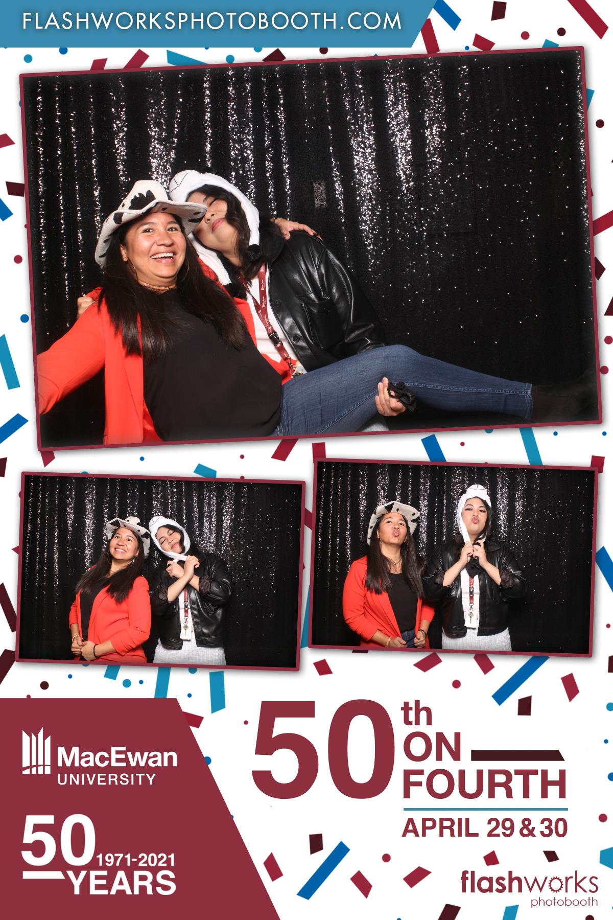 MacEwan 50th Anniversary - Studio 71 - April 29 | View more photos from the event at gallery.flashworksphotobooth.com/u/FlashworksPhotoboothInc/MacEwan-50th-Anniversary-Studio-71-April-29