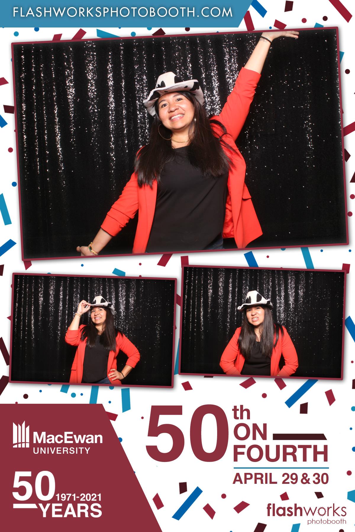 MacEwan 50th Anniversary - Studio 71 - April 29 | View more photos from the event at gallery.flashworksphotobooth.com/u/FlashworksPhotoboothInc/MacEwan-50th-Anniversary-Studio-71-April-29