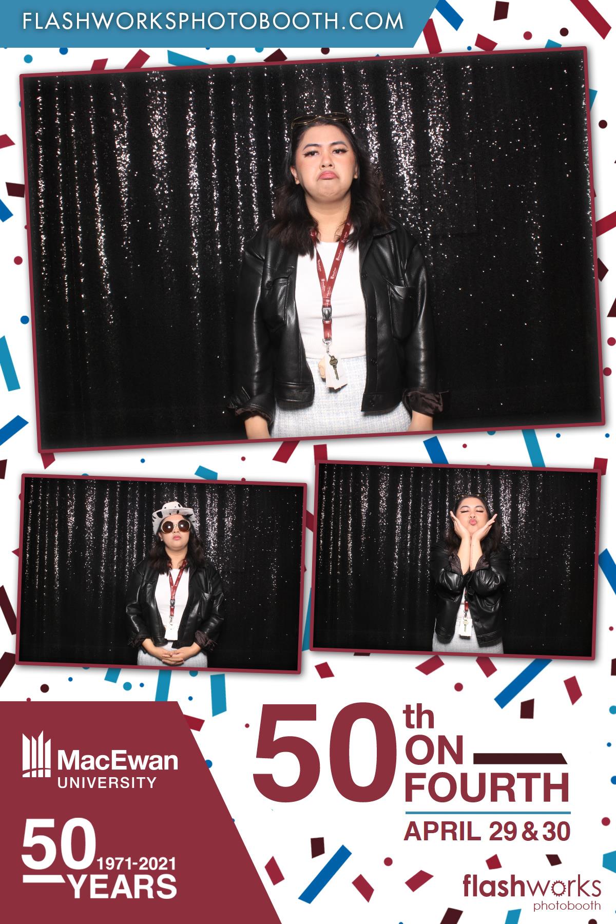 MacEwan 50th Anniversary - Studio 71 - April 29 | View more photos from the event at gallery.flashworksphotobooth.com/u/FlashworksPhotoboothInc/MacEwan-50th-Anniversary-Studio-71-April-29