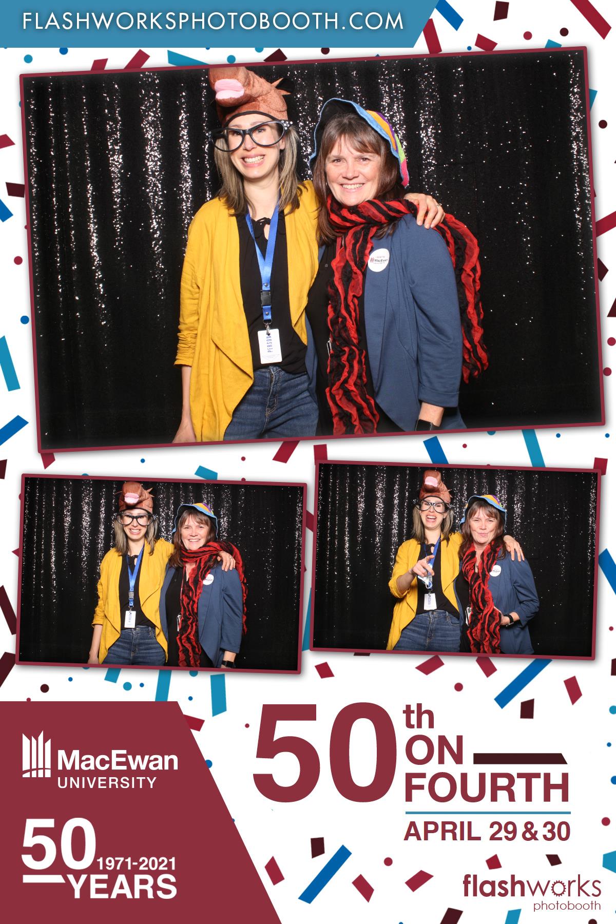 MacEwan 50th Anniversary - Studio 71 - April 29 | View more photos from the event at gallery.flashworksphotobooth.com/u/FlashworksPhotoboothInc/MacEwan-50th-Anniversary-Studio-71-April-29