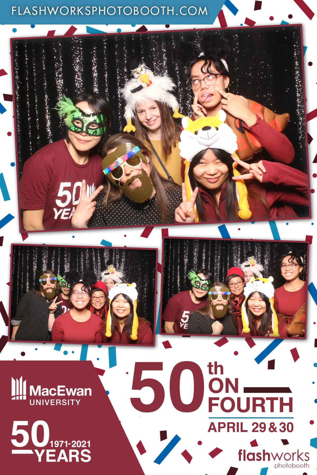 MacEwan 50th Anniversary - Studio 71 - April 29 | View more photos from the event at gallery.flashworksphotobooth.com/u/FlashworksPhotoboothInc/MacEwan-50th-Anniversary-Studio-71-April-29