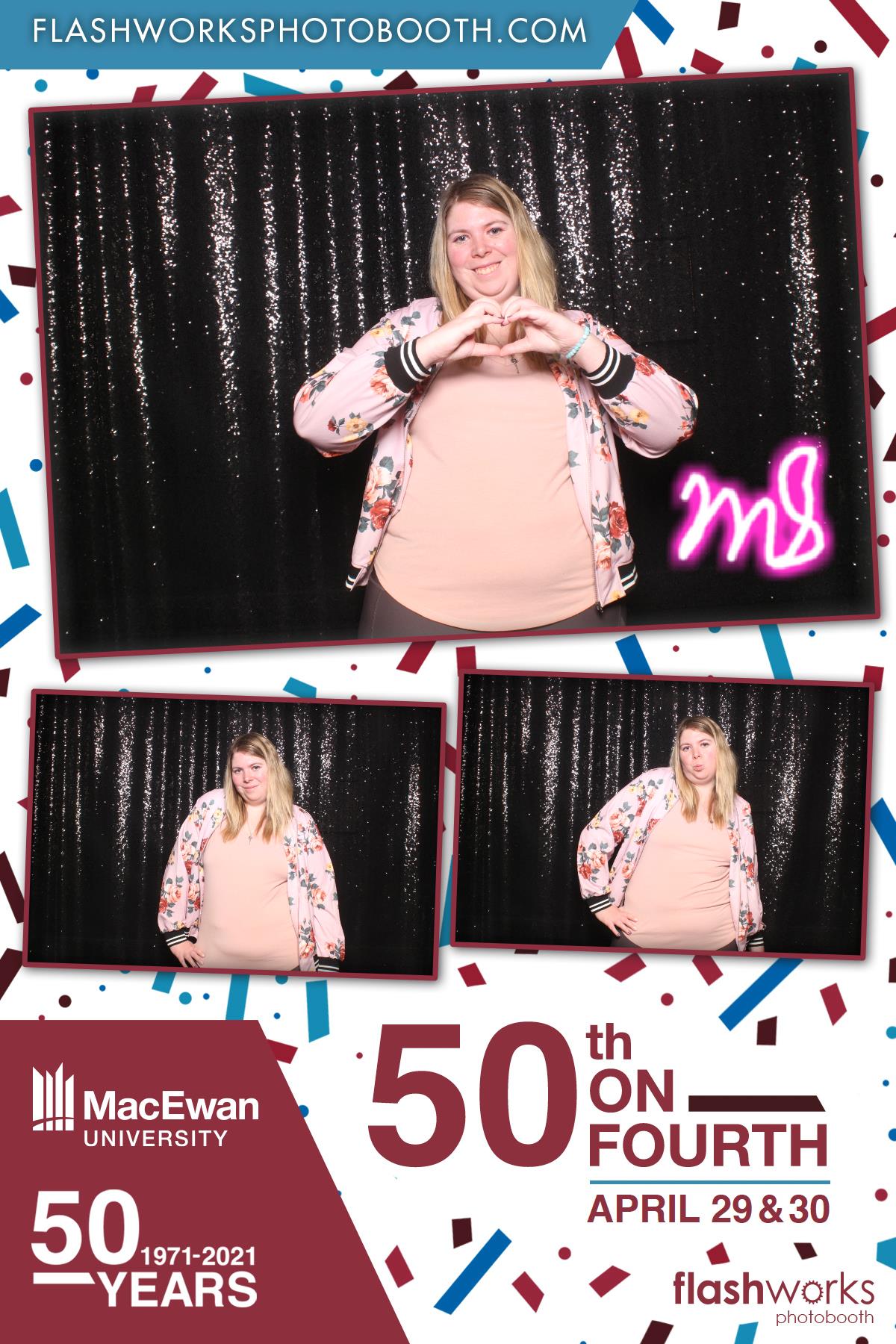 MacEwan 50th Anniversary - Studio 71 - April 29 | View more photos from the event at gallery.flashworksphotobooth.com/u/FlashworksPhotoboothInc/MacEwan-50th-Anniversary-Studio-71-April-29