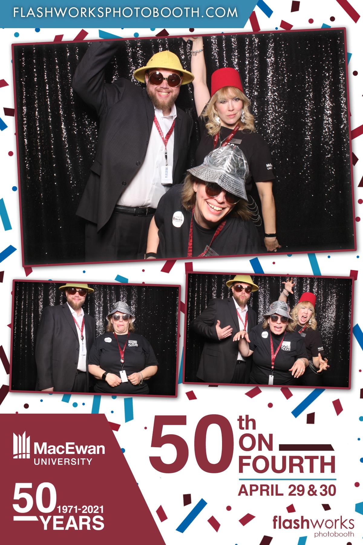MacEwan 50th Anniversary - Studio 71 - April 29 | View more photos from the event at gallery.flashworksphotobooth.com/u/FlashworksPhotoboothInc/MacEwan-50th-Anniversary-Studio-71-April-29