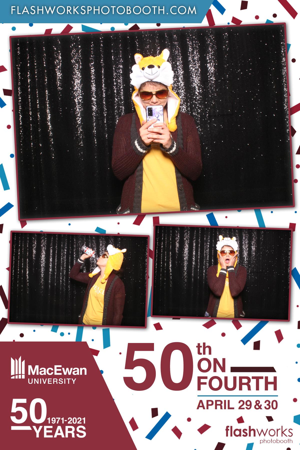 MacEwan 50th Anniversary - Studio 71 - April 29 | View more photos from the event at gallery.flashworksphotobooth.com/u/FlashworksPhotoboothInc/MacEwan-50th-Anniversary-Studio-71-April-29