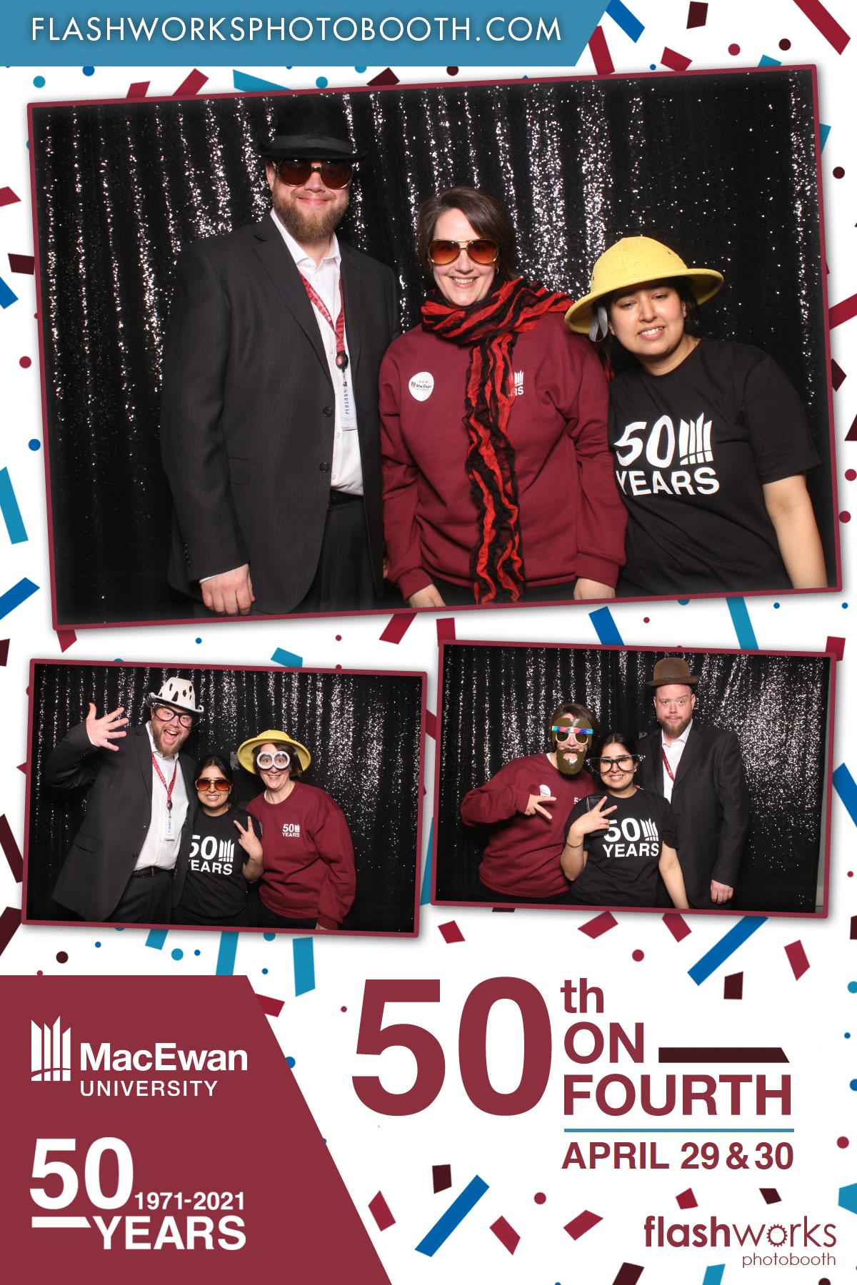 MacEwan 50th Anniversary - Studio 71 - April 29 | View more photos from the event at gallery.flashworksphotobooth.com/u/FlashworksPhotoboothInc/MacEwan-50th-Anniversary-Studio-71-April-29