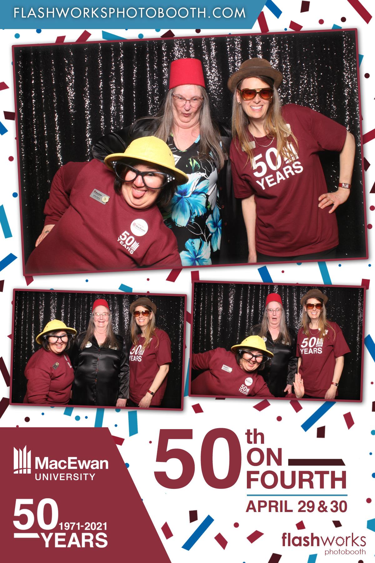 MacEwan 50th Anniversary - Studio 71 - April 29 | View more photos from the event at gallery.flashworksphotobooth.com/u/FlashworksPhotoboothInc/MacEwan-50th-Anniversary-Studio-71-April-29