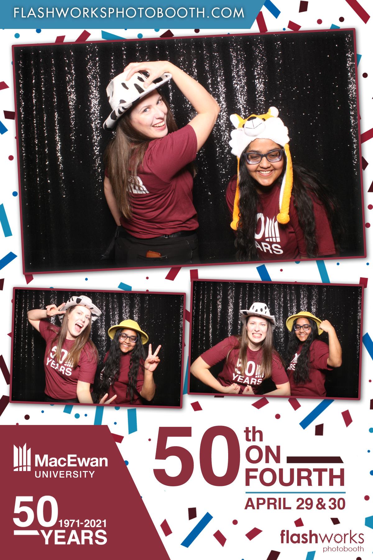 MacEwan 50th Anniversary - Studio 71 - April 29 | View more photos from the event at gallery.flashworksphotobooth.com/u/FlashworksPhotoboothInc/MacEwan-50th-Anniversary-Studio-71-April-29
