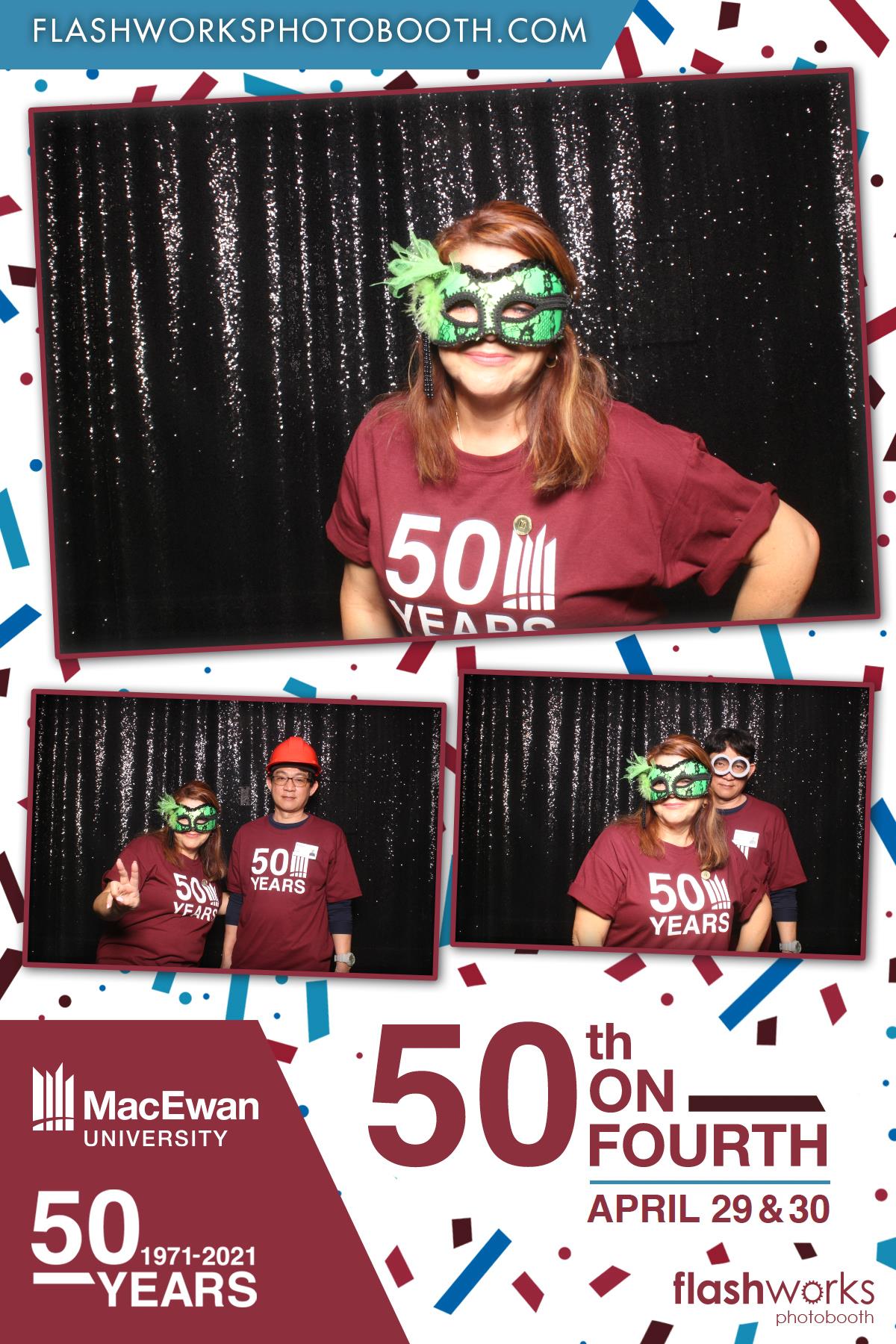 MacEwan 50th Anniversary - Studio 71 - April 29 | View more photos from the event at gallery.flashworksphotobooth.com/u/FlashworksPhotoboothInc/MacEwan-50th-Anniversary-Studio-71-April-29