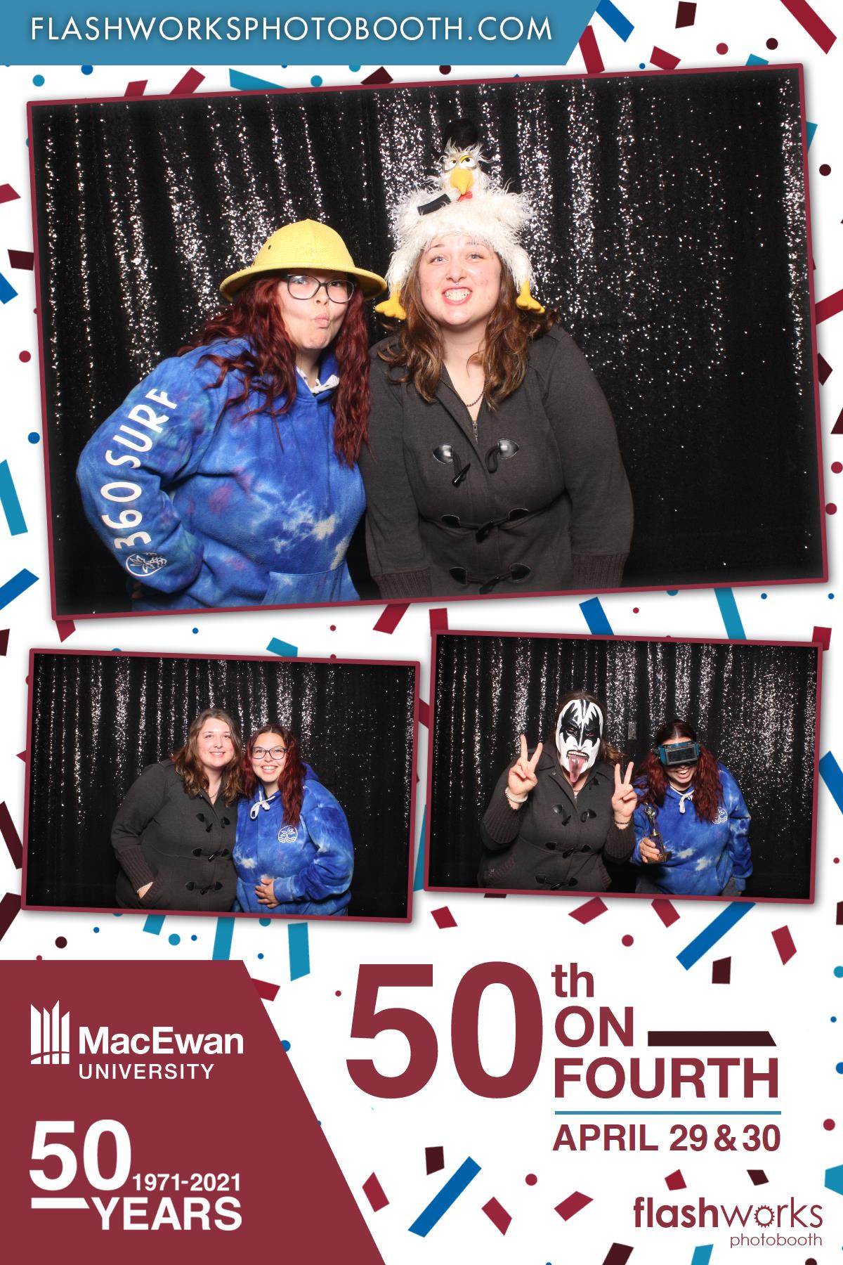 MacEwan 50th Anniversary - Studio 71 - April 29 | View more photos from the event at gallery.flashworksphotobooth.com/u/FlashworksPhotoboothInc/MacEwan-50th-Anniversary-Studio-71-April-29