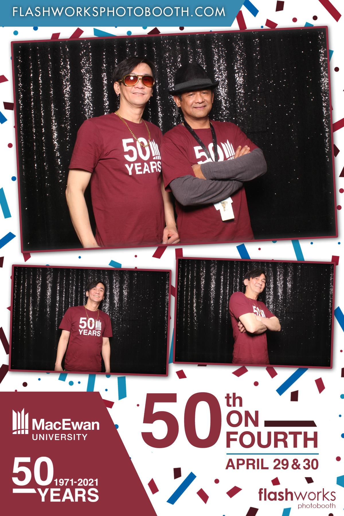 MacEwan 50th Anniversary - Studio 71 - April 29 | View more photos from the event at gallery.flashworksphotobooth.com/u/FlashworksPhotoboothInc/MacEwan-50th-Anniversary-Studio-71-April-29