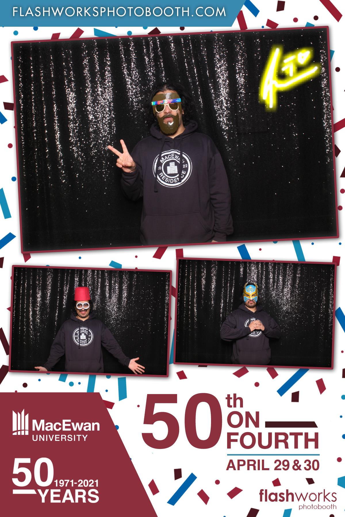 MacEwan 50th Anniversary - Studio 71 - April 29 | View more photos from the event at gallery.flashworksphotobooth.com/u/FlashworksPhotoboothInc/MacEwan-50th-Anniversary-Studio-71-April-29
