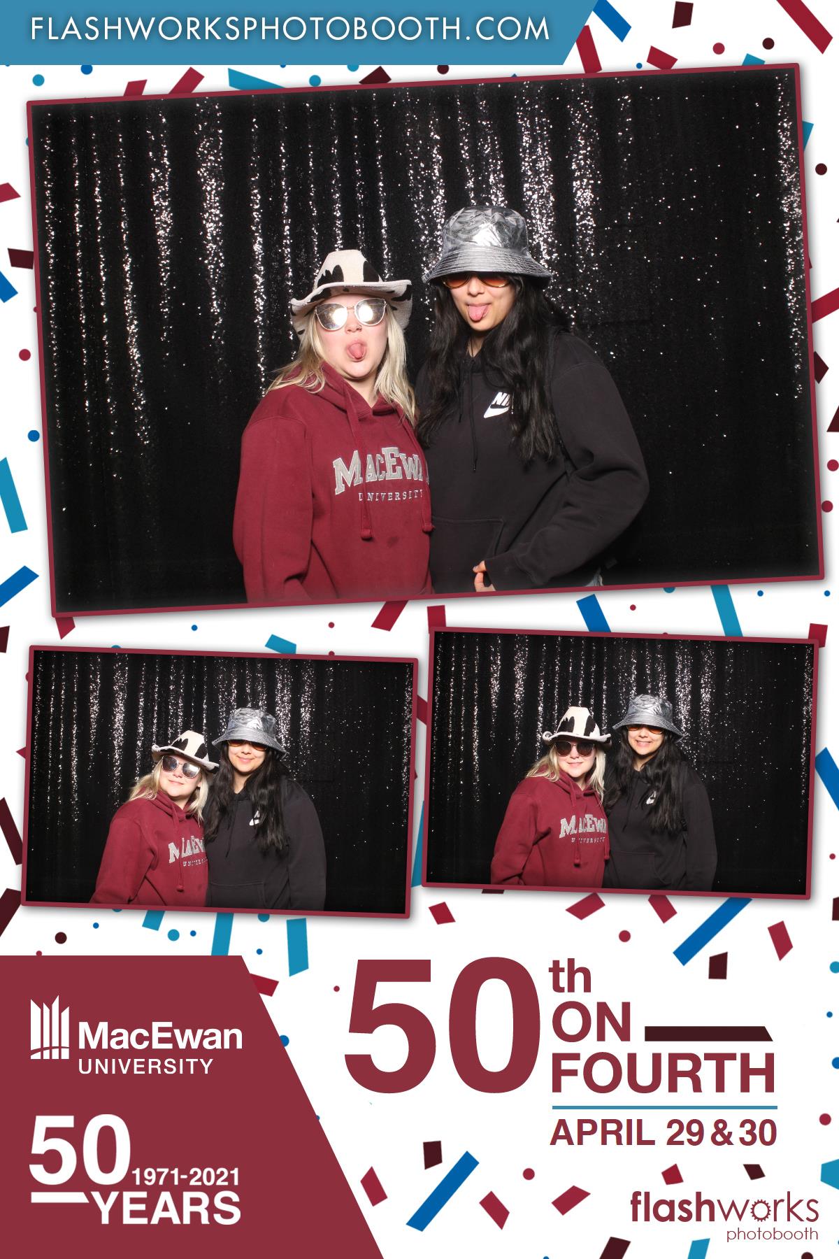MacEwan 50th Anniversary - Studio 71 - April 29 | View more photos from the event at gallery.flashworksphotobooth.com/u/FlashworksPhotoboothInc/MacEwan-50th-Anniversary-Studio-71-April-29
