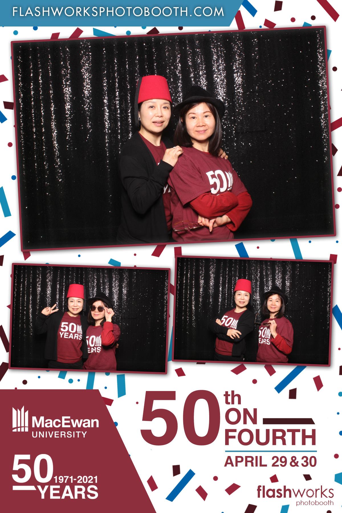 MacEwan 50th Anniversary - Studio 71 - April 29 | View more photos from the event at gallery.flashworksphotobooth.com/u/FlashworksPhotoboothInc/MacEwan-50th-Anniversary-Studio-71-April-29